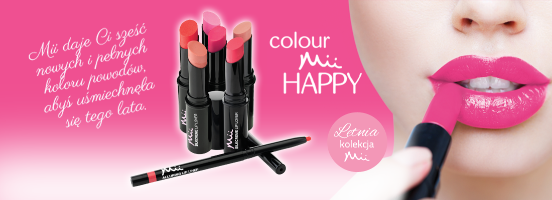 Colour Mii Happy - LATO 2015